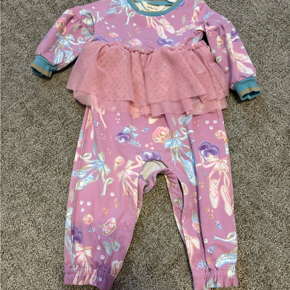 Matilda Jane Purple Ballet Romper